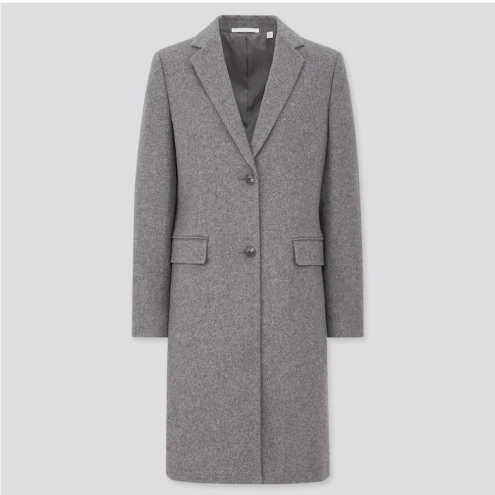Uniqlo Cashmere Blend Chester Coat NEW without tag!